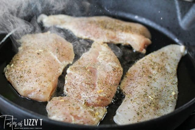 chicken in s skillet