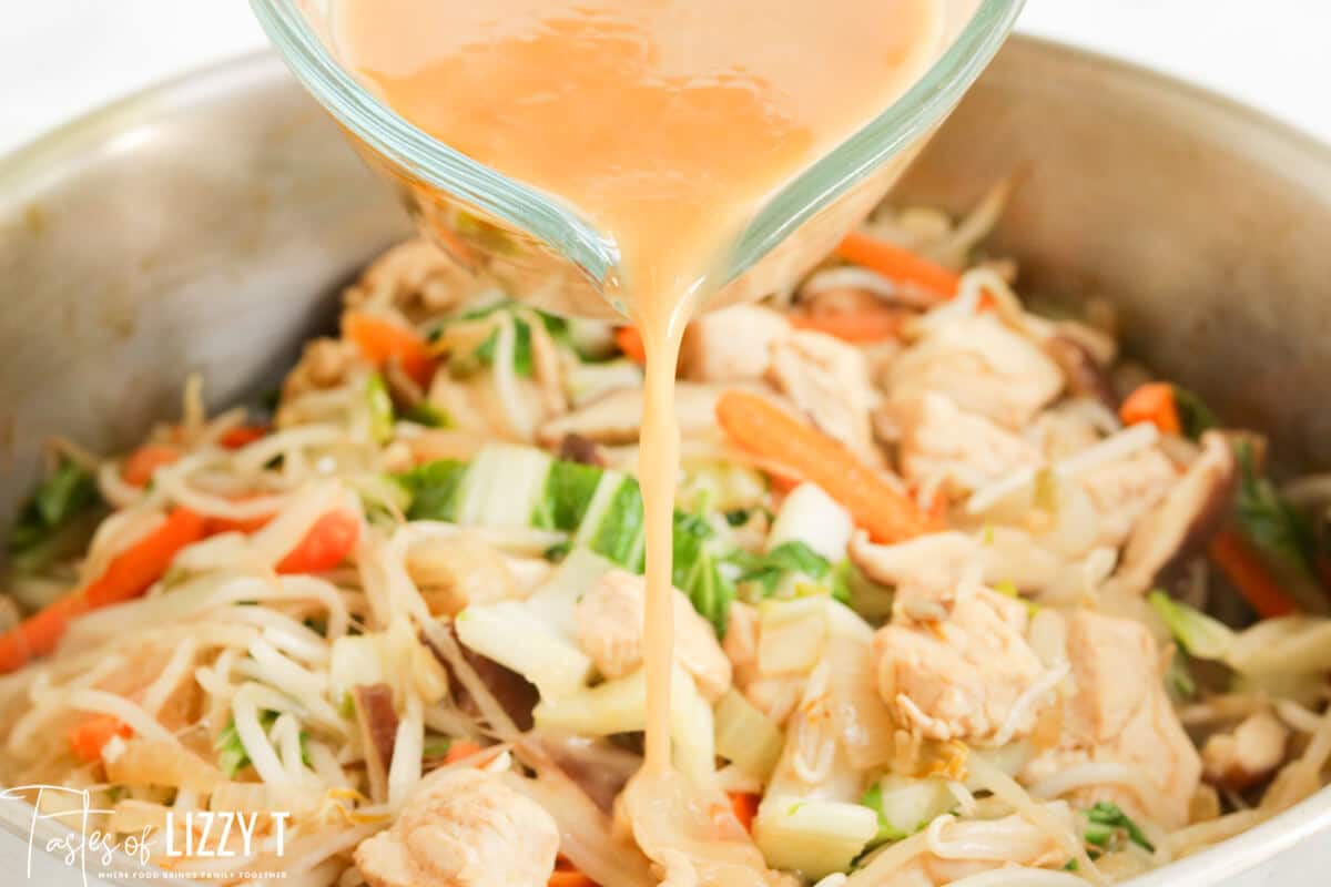 Chicken Chop Suey Recipe {Easy Asian Chicken Recipe with Noodles}