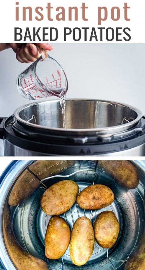 Looking for an easy way to make baked potatoes? Try Instant Pot Baked Potatoes! Soft, tender potatoes are ready in under 30 minutes.