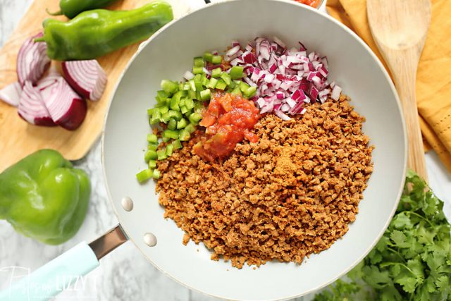 Warm baked potatoes meets tacos in this Mexican twice baked potatoes recipe that is the perfect twist on a Taco Tuesday!