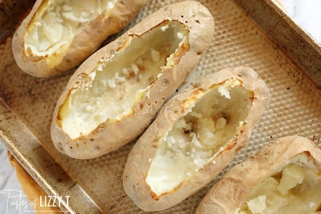 Warm baked potatoes meets tacos in this Mexican twice baked potatoes recipe that is the perfect twist on a Taco Tuesday!