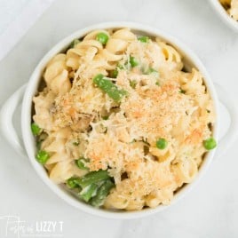 Leftover Turkey Casserole in a bowl