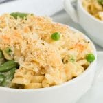 Leftover Turkey Casserole with panko