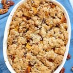 streusel topped breakfast casserole