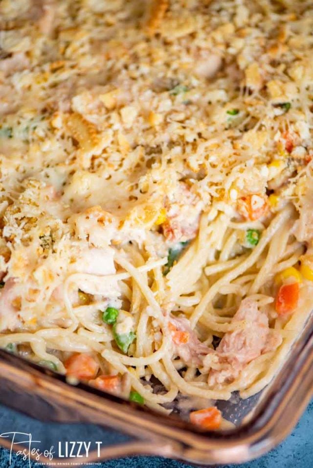 casserole with turkey and veggies