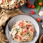 pasta with chicken and tomatoes