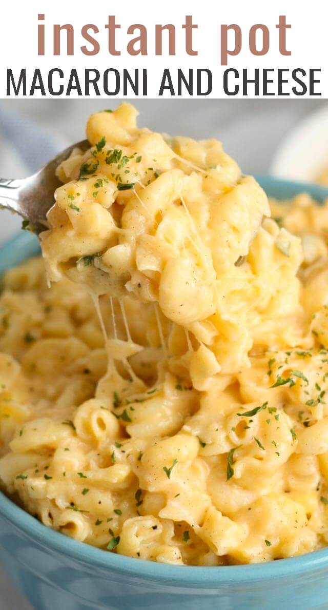 3 Cheese Instant Pot Mac and Cheese. The easiest, cheesiest macaroni and cheese around. An easy dinner ready in about 20 minutes.  via @tastesoflizzyt