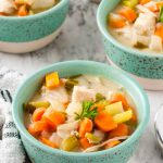 chicken soup with veggies