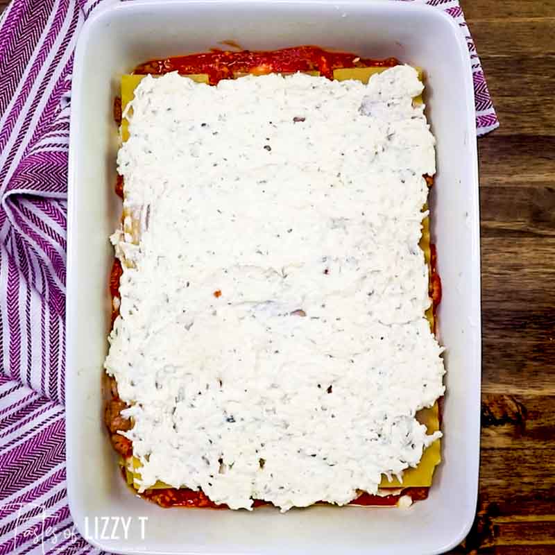 layered Easy Lasagna Recipe