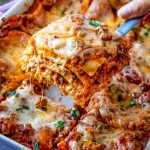 Easy Lasagna Recipe with no boil noodles