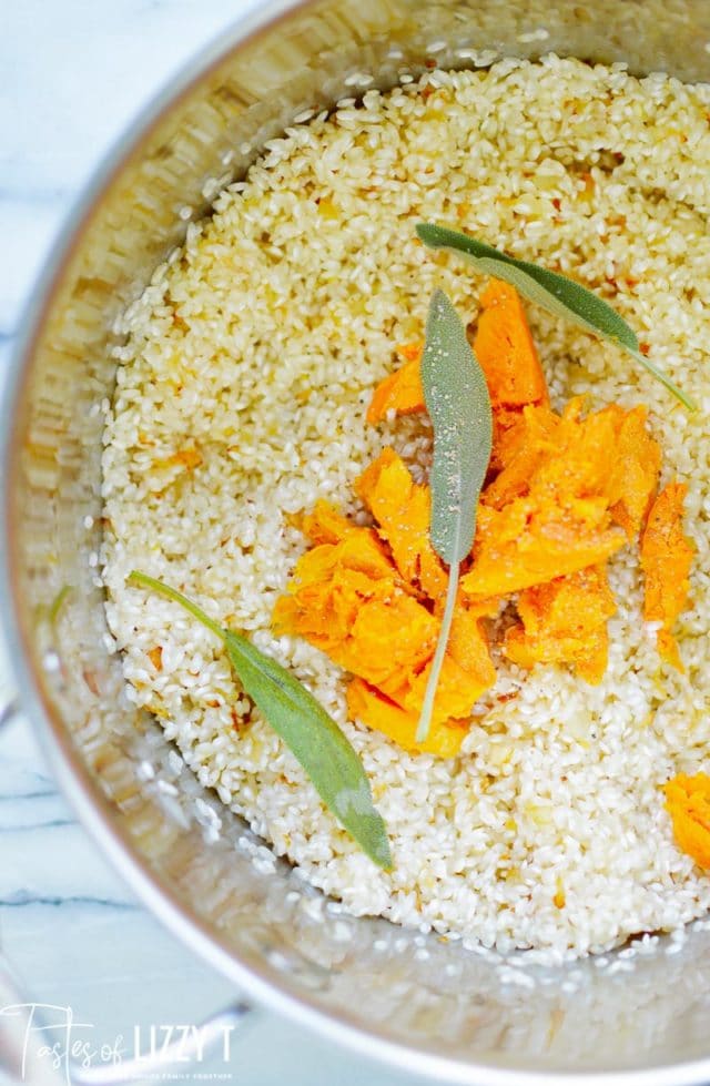 rice with sweet potato