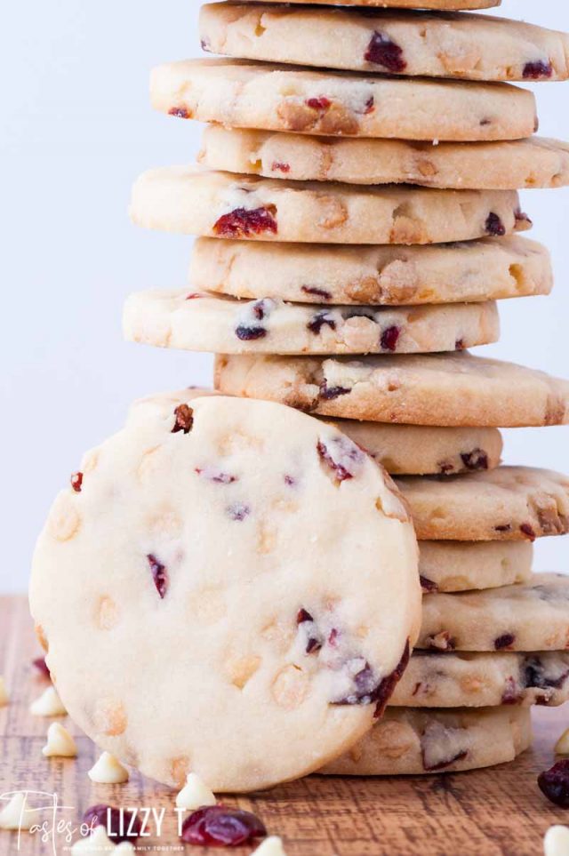 Un tas de biscuits sablés