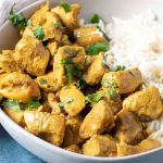 Instant Pot Chicken Curry and rice