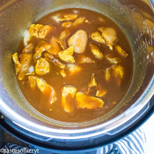 chicken curry in instant pot