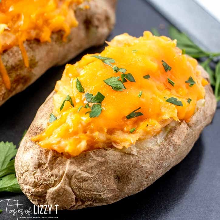 Tuna Cheddar Stuffed Potatoes {Easy Dinner Recipe in 30 Minutes}