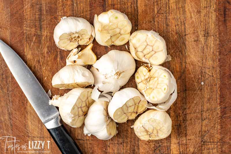 How to Roast Garlic {Easy Oven Roasted Garlic} Tastes of Lizzy T