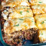 Taco Lasagna casserole