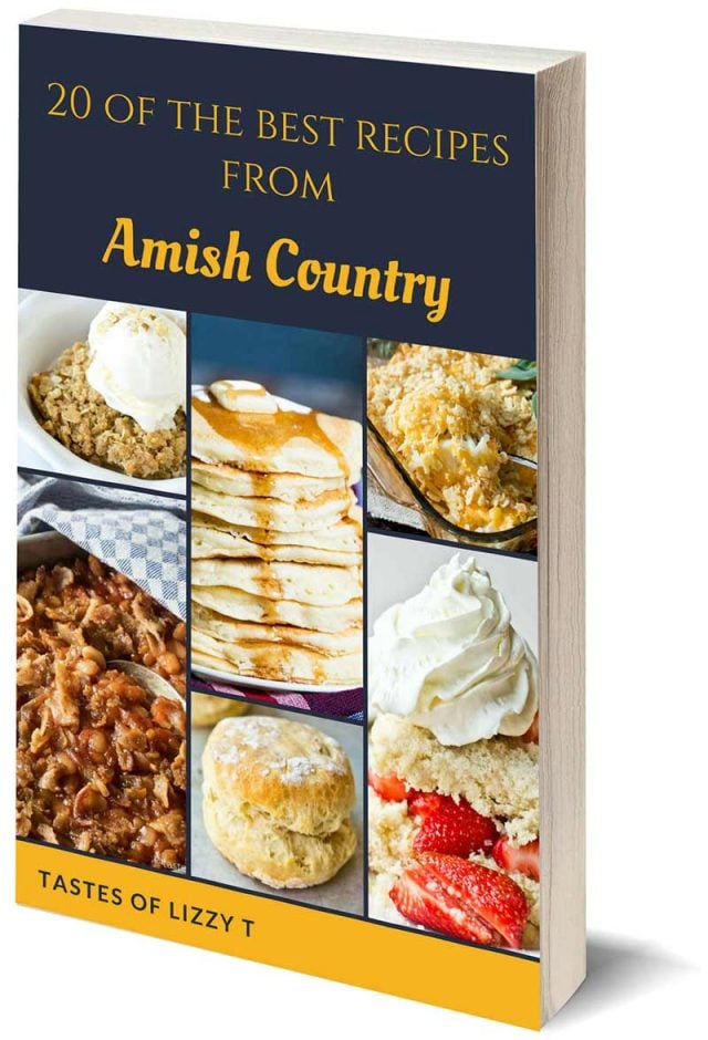 cover for amish recipe cookbook