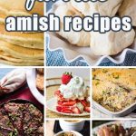 favorite amish recipes collage