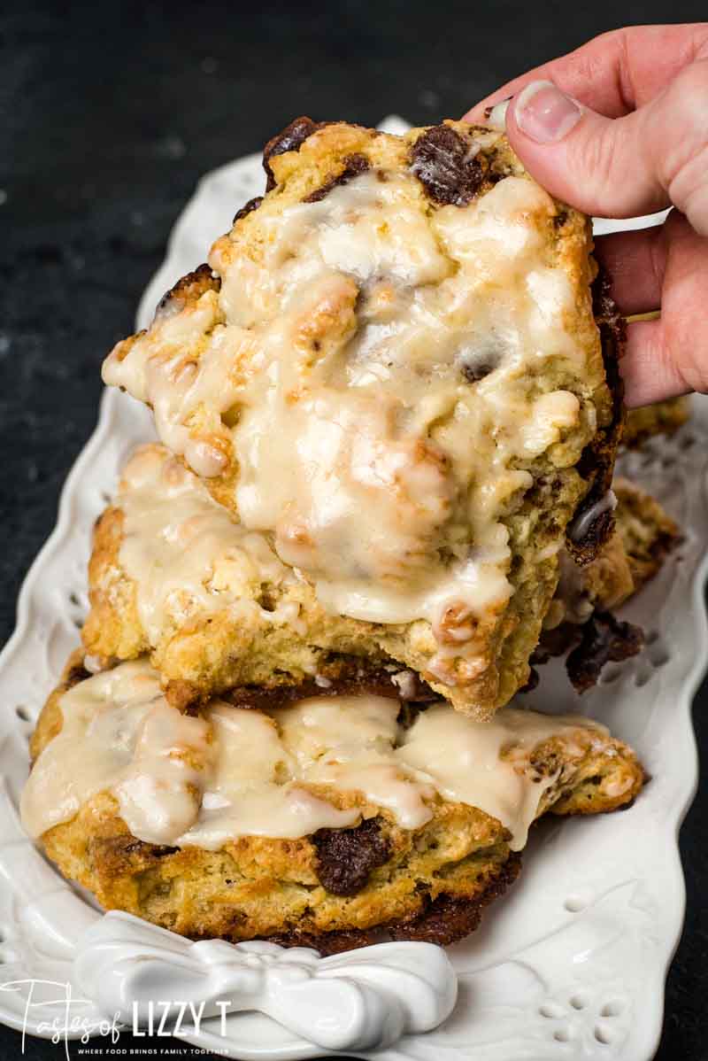 Easy Cinnamon Chip Scones Recipe (Copycat Panera) • The Fresh Cooky