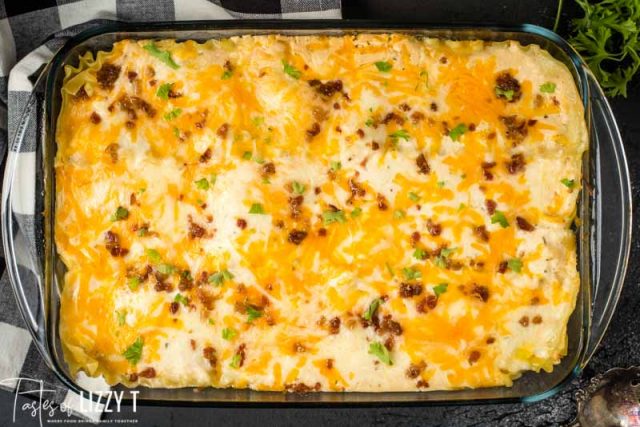 baked ranch chicken lasagna