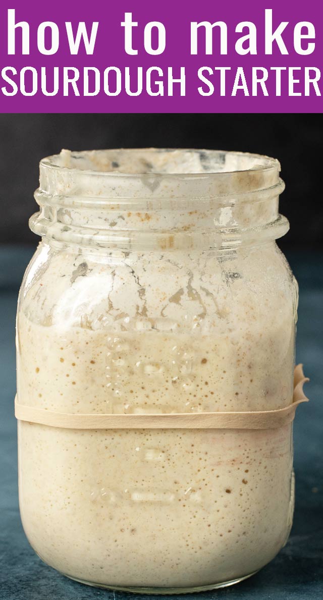 How To Make Sourdough Starter {Easy 5 Minute Recipe} Tastes of Lizzy T