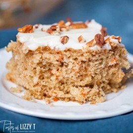 amish friendship bread carrot cake with cream cheese frosting