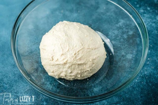 ball of unfermented sourdough ball