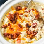 Slow Cooker Crack Chicken with bacon and cheese