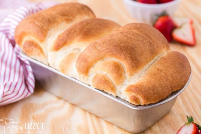 baked japanese milk bread