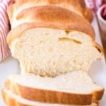 loaf of white bread with golden brown crust