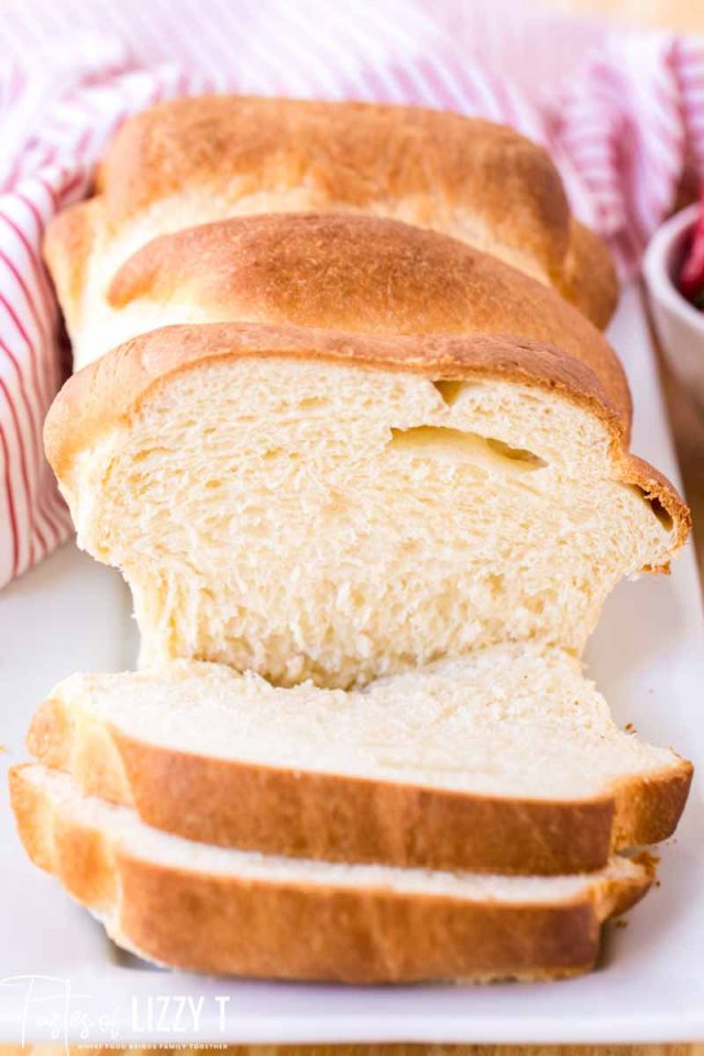 loaf of sliced japanese milk bread
