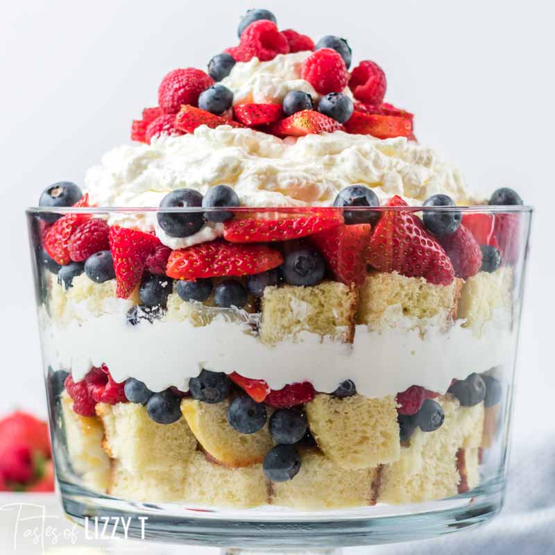 Triple Berry Trifle Dessert-image