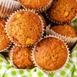 basket of morning glory muffins