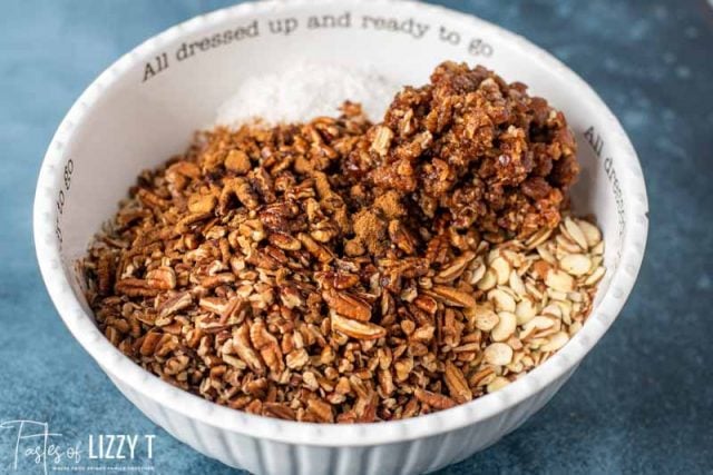 unmixed paleo granola