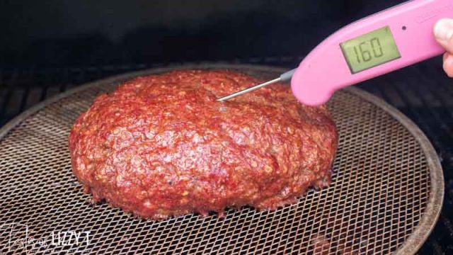 internal temperature of meatloaf 160º