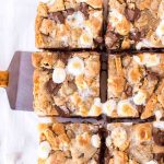 sliced S'mores Bars