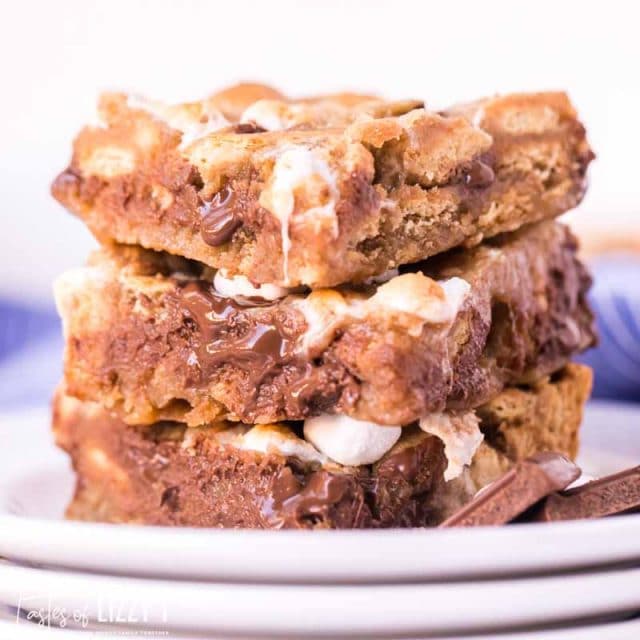stack of 3 S'mores Bars