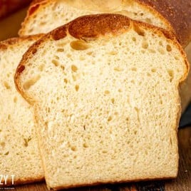 slices of white sourdough bread