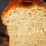 loaf of cut sourdough bread