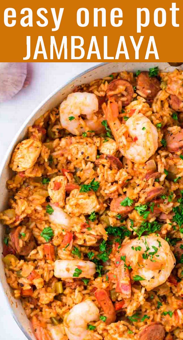 One Pot Jambalaya Tastes of Lizzy T