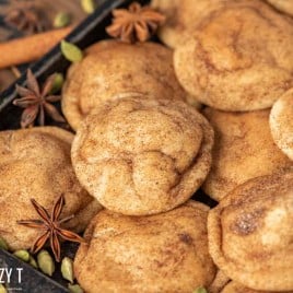 pile of chai sugar cookies