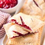 stack of cherry hand pies