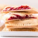 stack of cherry hand pies