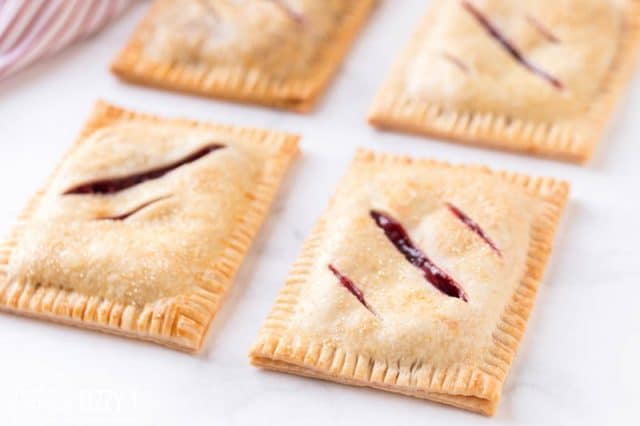 4 cherry hand pies