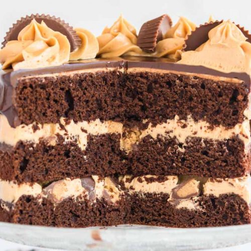 Chocolate Peanut Butter Cup Cake Recipe Tastes Of Lizzy T