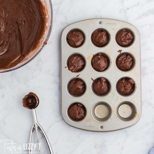 unbaked mini brownies