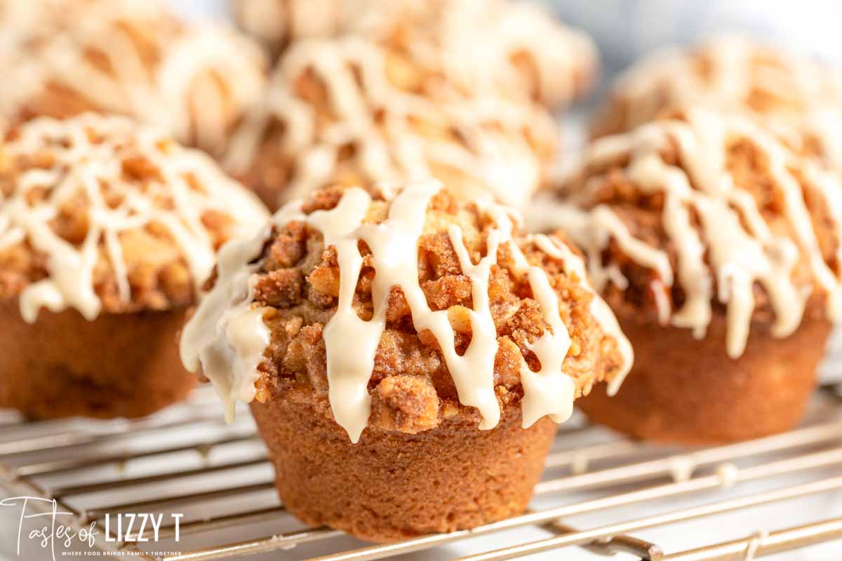Caramel Apple Buttermilk Muffins Recipe | Tastes of Lizzy T