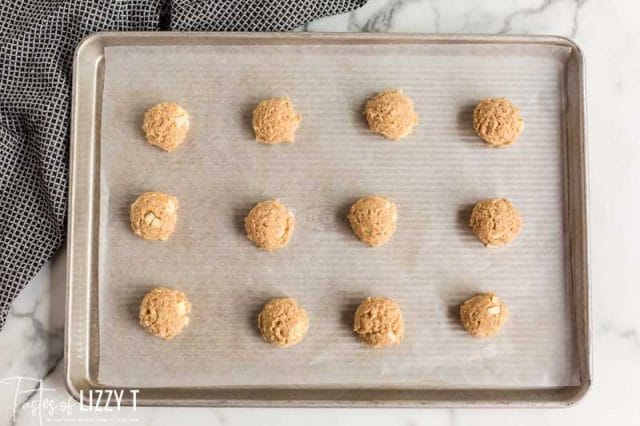 unbaked apple cookies