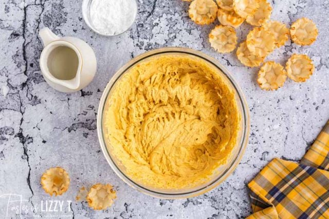 no bake pumpkin cheesecake batter